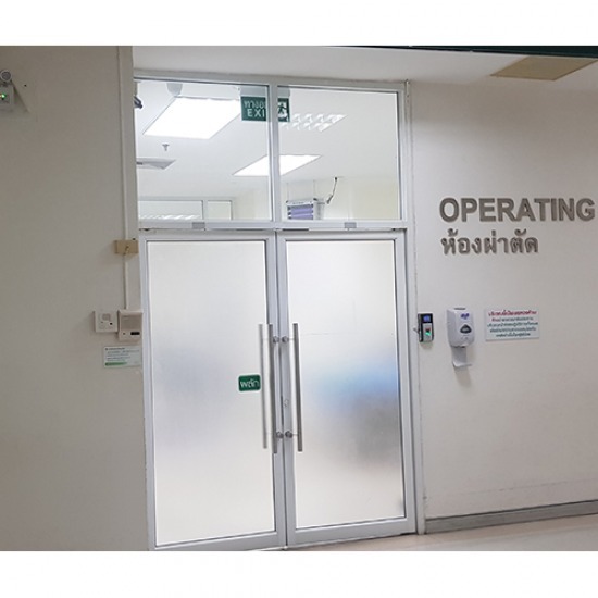 ติดตั้ง ประตูบานสวิง นนทบุรี - ช่างนัน อลูมิเนียม - ประตูบานสวิง 